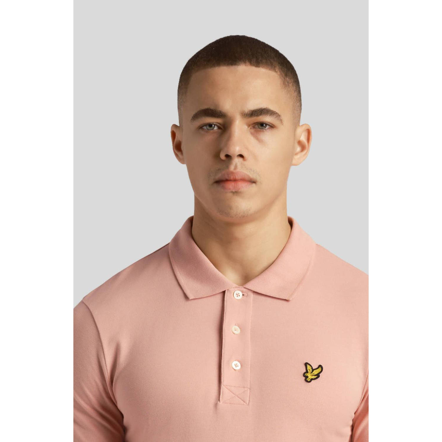 Lyle & Scott T-shirt Lyle & Scott SP400VOG POLO-X23. PALM PINK