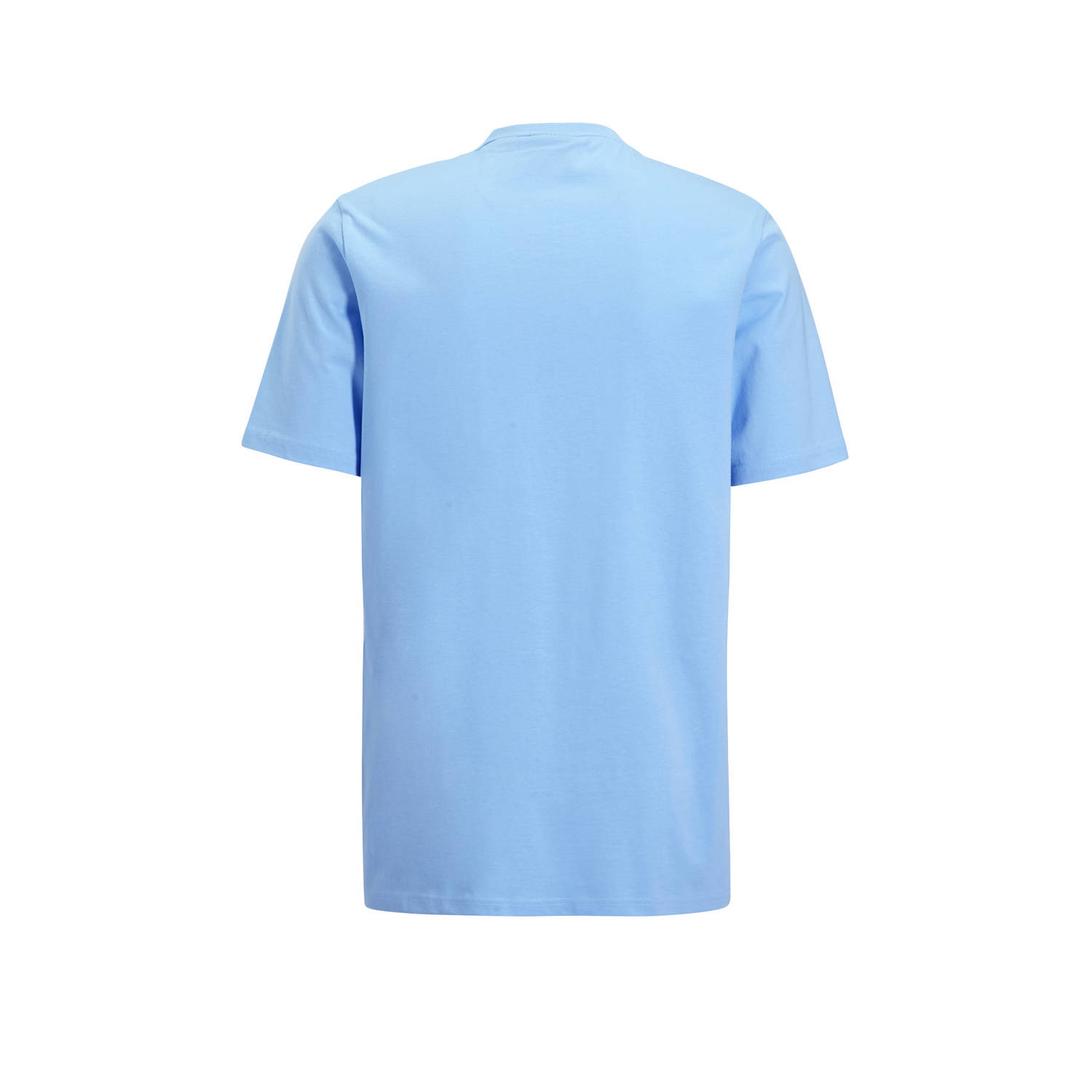 Lyle & Scott T-shirt met logo lichtblauw