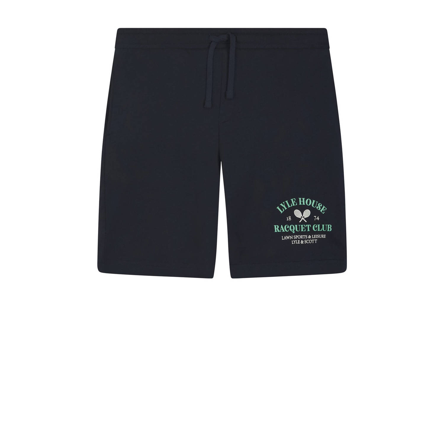 Lyle & Scott regular fit short met printopdruk