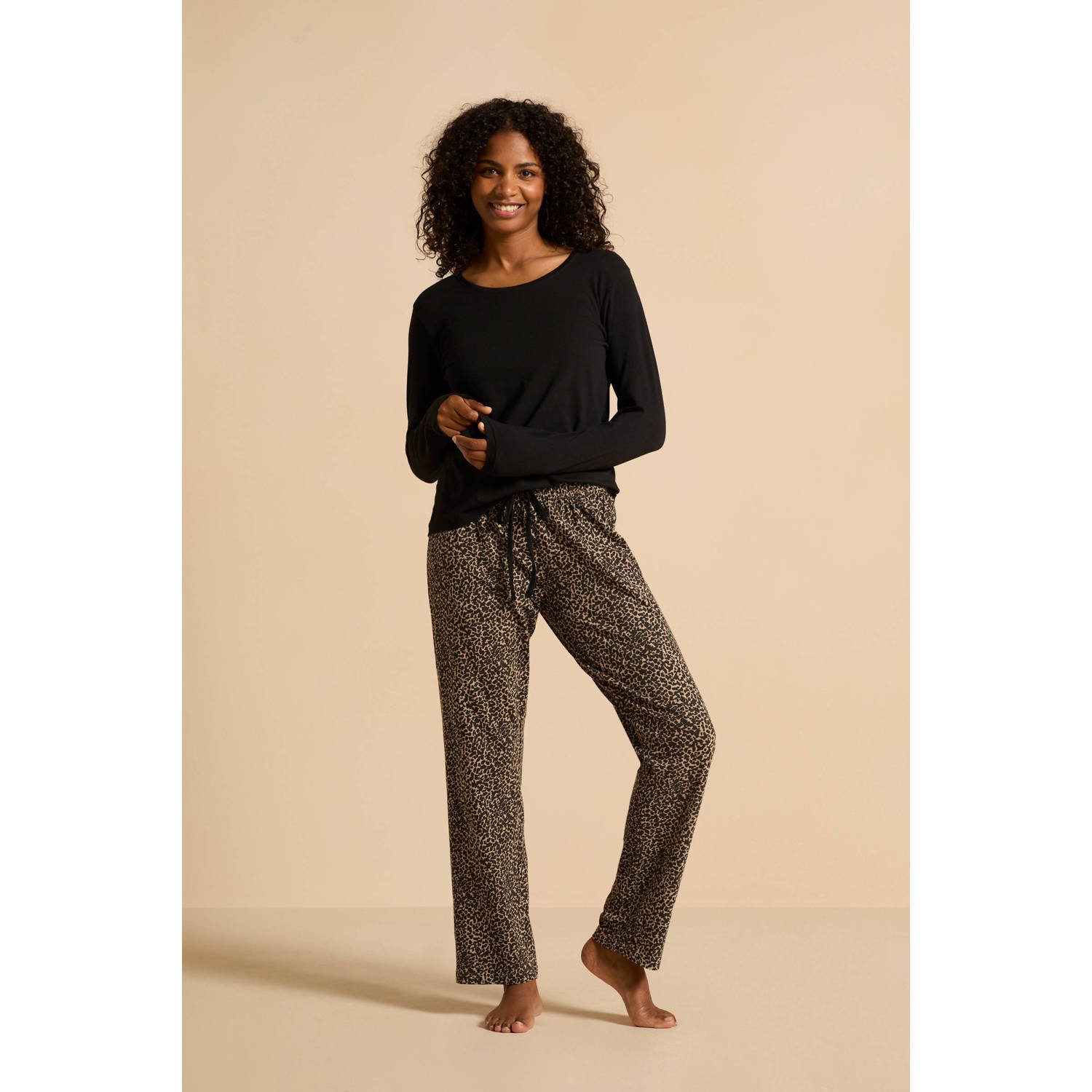 Dreamcovers pyjama zwart roze