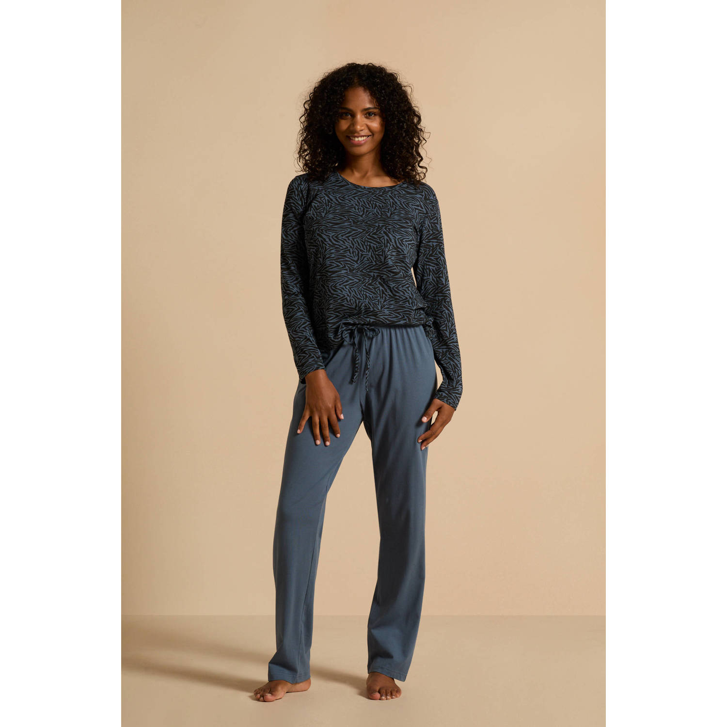 Dreamcovers pyjama blauw zwart