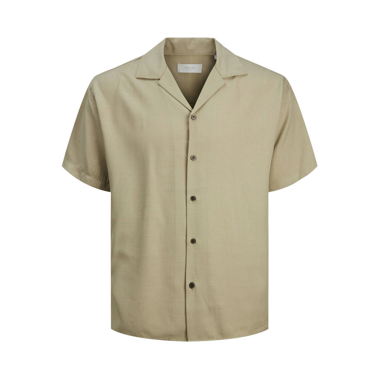 JACK & JONES PREMIUM regular fit overhemd JPRCCAARON fields of rye