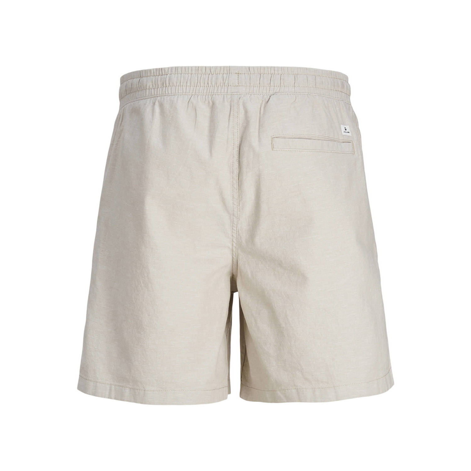 JACK & JONES PANTS STUDIO regular fit short JPSTJAIDEN met logo crockery