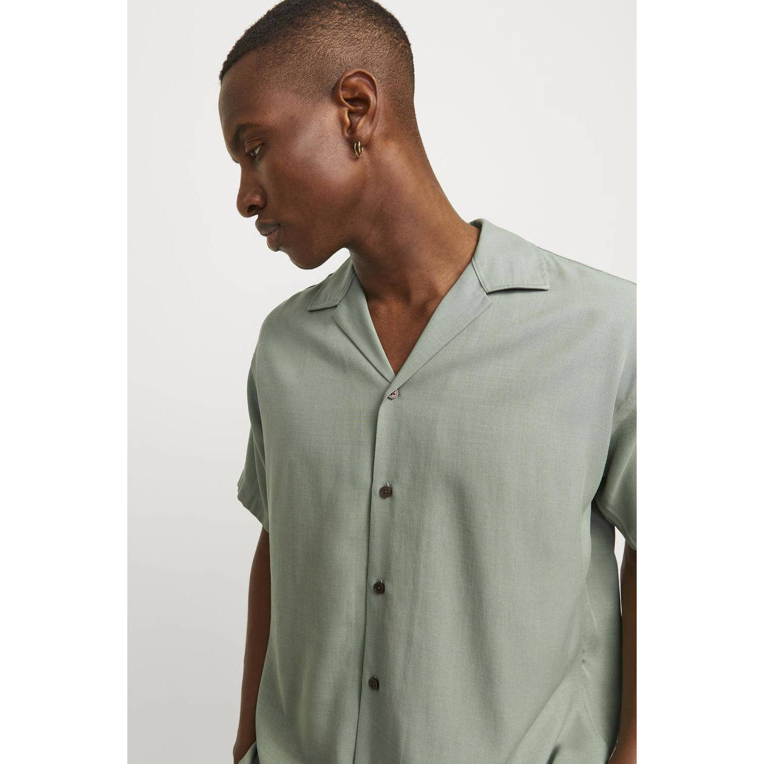 JACK & JONES PREMIUM regular fit overhemd JPRCCAARON lily pad