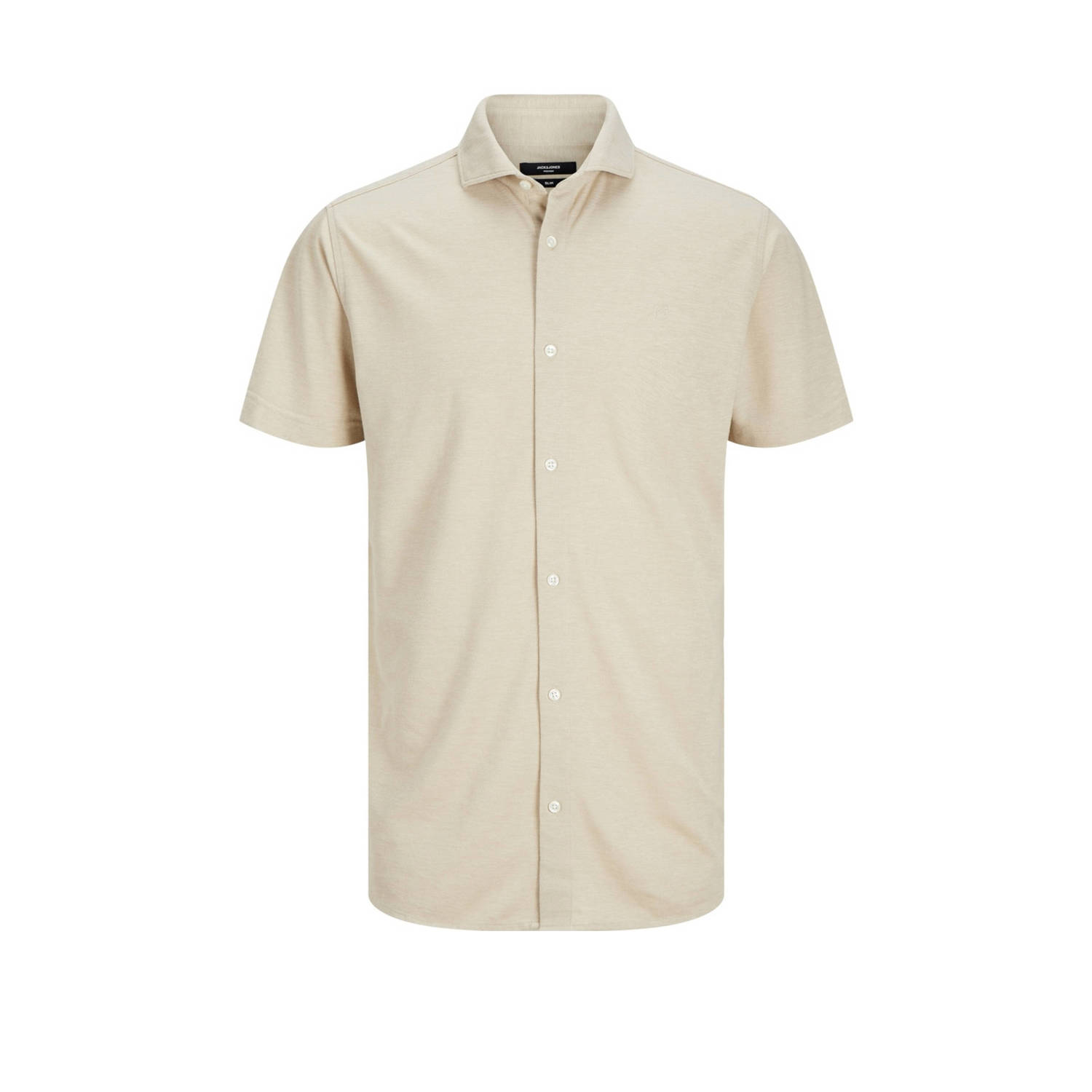 JACK & JONES PREMIUM slim fit overhemd JPRBLARIAN beige