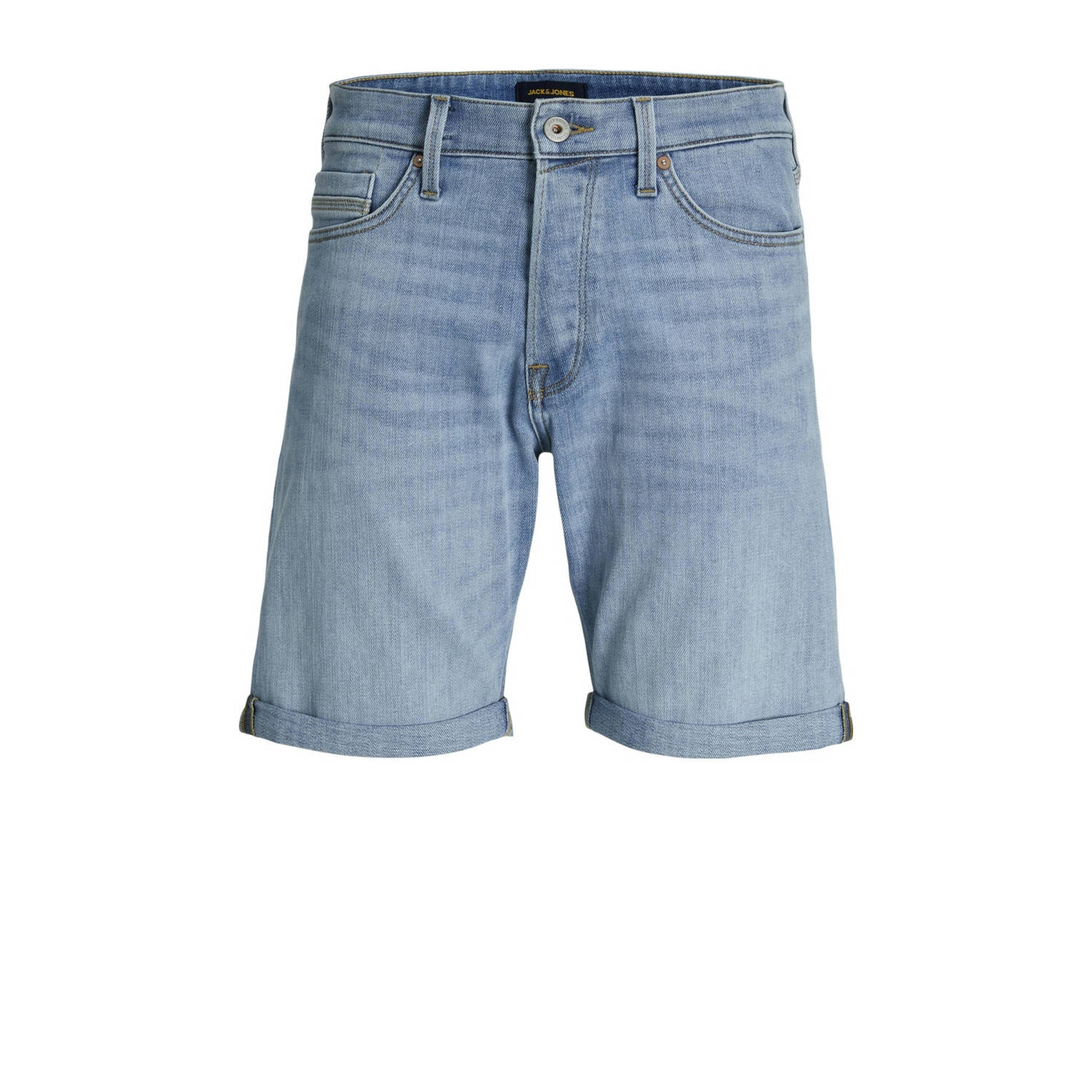 JACK & JONES JEANS INTELLIGENCE relaxed short blue denim