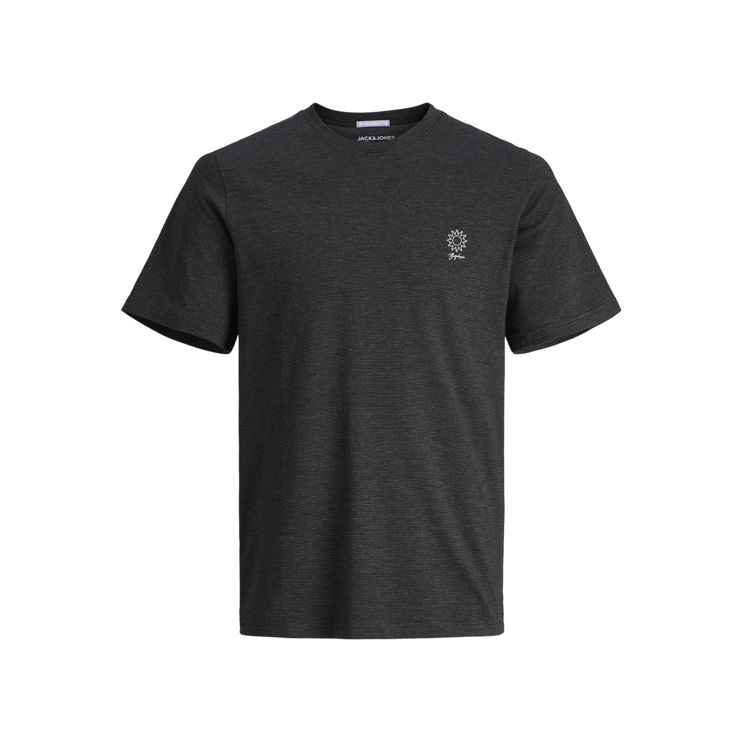 JACK & JONES ORIGINALS T-shirt JORMARBELLA met printopdruk zwart