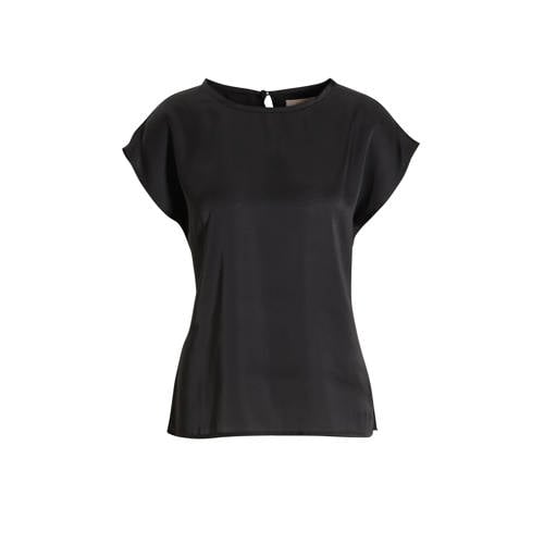 Ruby satijnen top zwart afbeelding