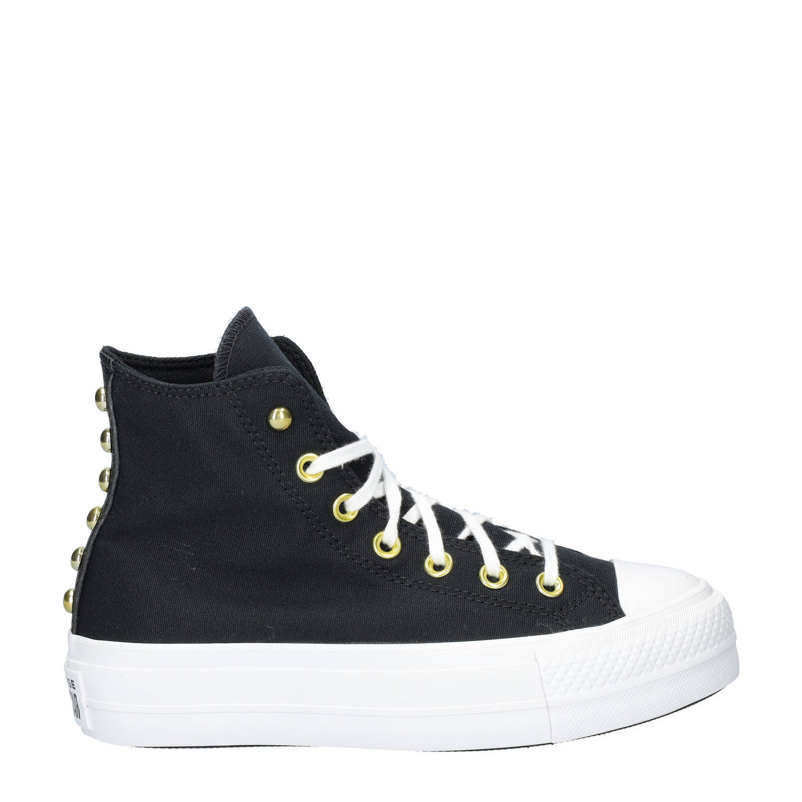 Converse Chuck Taylor All Star Lift Stud sneakers zwart | wehkamp
