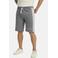 Jan Vanderstorm loose fit sweatshort HARAL Plus Size grijs/blauw (set van 2)