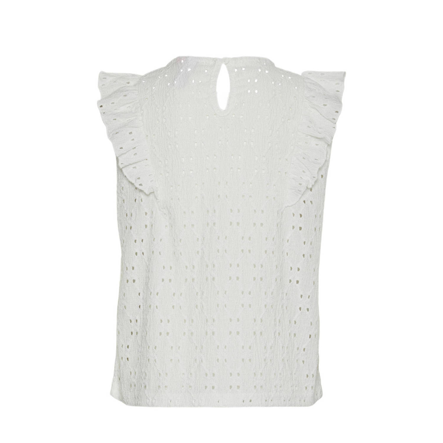 VERO MODA GIRL top VMPALMA wit