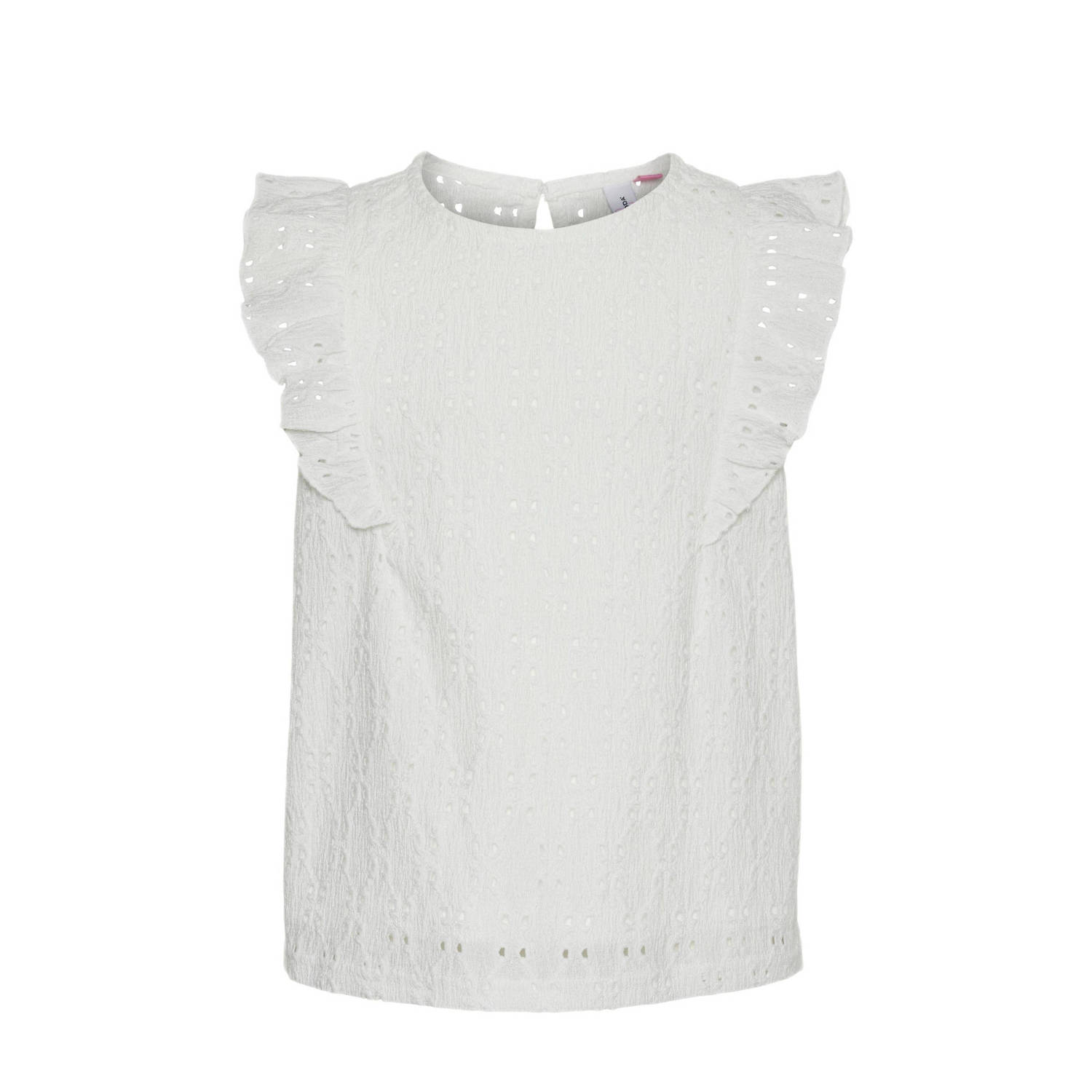 VERO MODA GIRL top VMPALMA wit