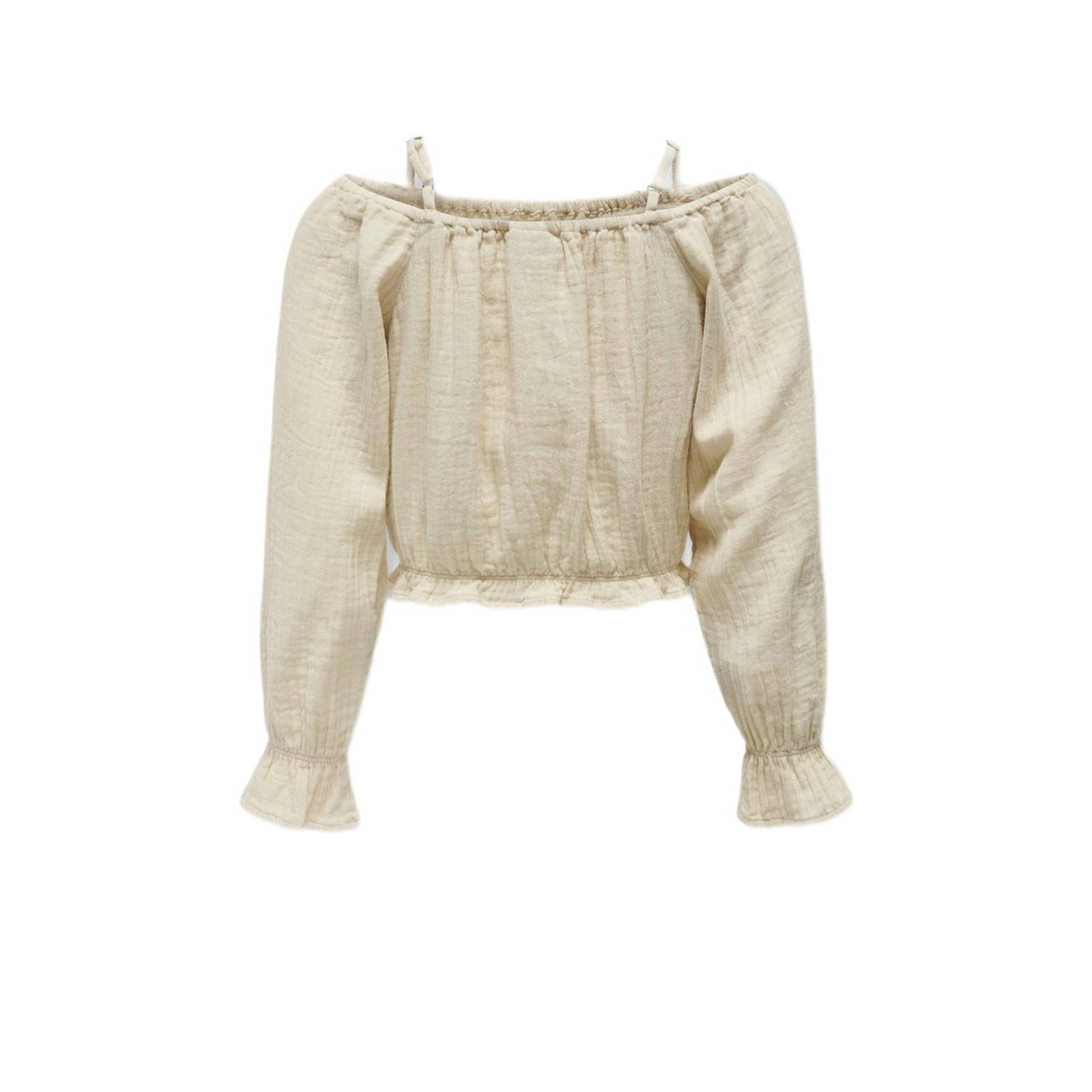 ONLY KIDS GIRL top KOGTHYRA beige