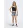 KIDS ONLY GIRL crop top KOGHONEY zwart