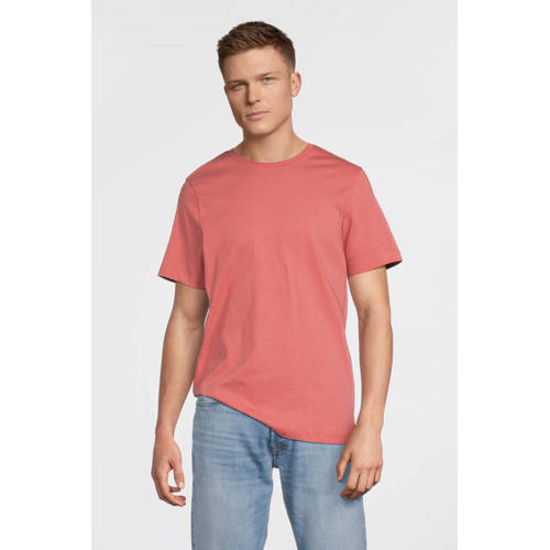 anytime relaxed T-shirt lichtrood afbeelding