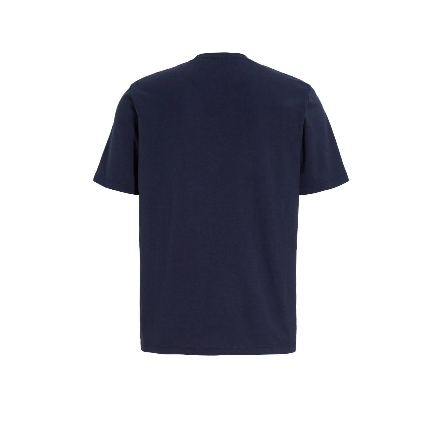 anytime relaxed T-shirt donkerblauw