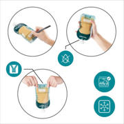 thumbnail: Babymoov Herbruikbare Knijpzakjes Isy Pouches 20 stuks