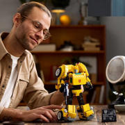 thumbnail: LEGO Icons Transformers Bumblebee 10338