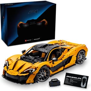 McLaren P1 hypercar Bouwpakket voor Volwassenen, Modelauto Decoratie Set 42172
