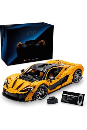 McLaren P1 hypercar Bouwpakket voor Volwassenen, Modelauto Decoratie Set 42172