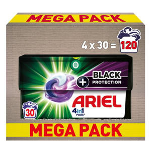 Wehkamp Ariel 4in1 PODS wasmiddelcapsules +Revitablack - 4 x 30 wasbeurten - 120 wasbeurten aanbieding
