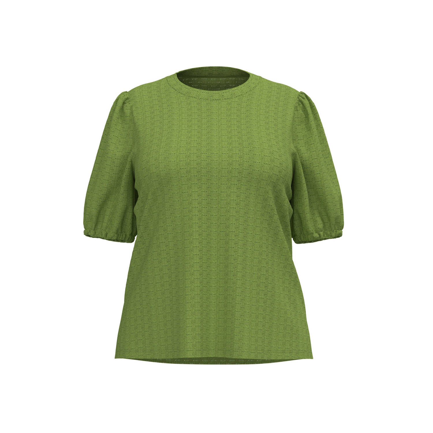 PIECES Curve top PCABIGAIL olijfgroen