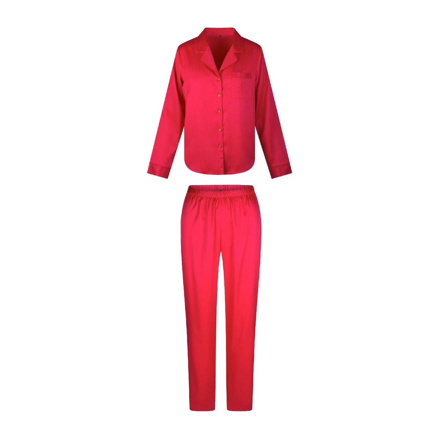 LingaDore satijnen pyjama rood