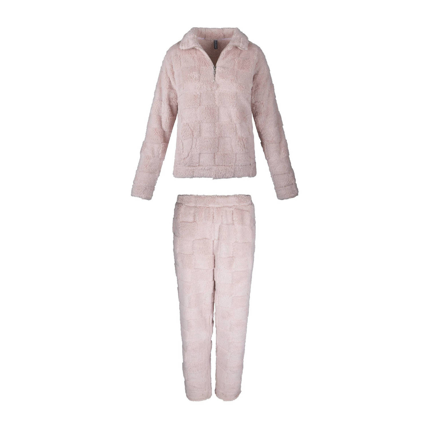 LingaDore fleece huispak roze