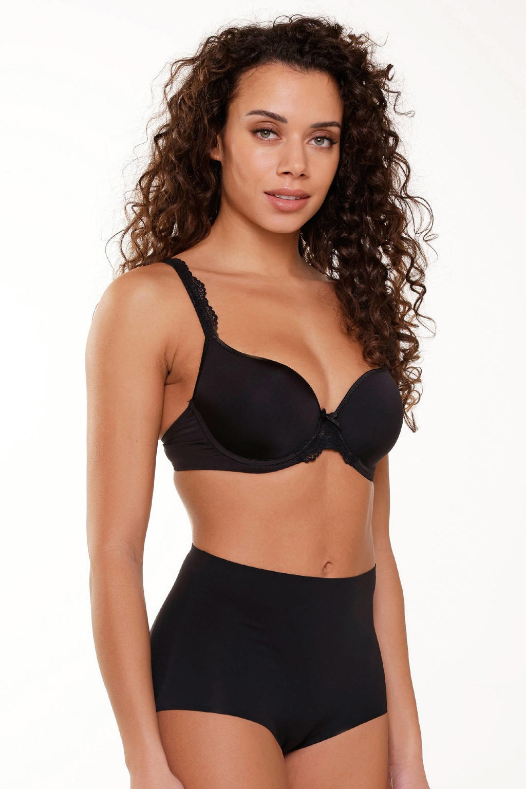 LingaDore seamless maxislip (set van 2) zwart