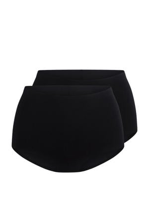 seamless maxislip (set van 2) zwart