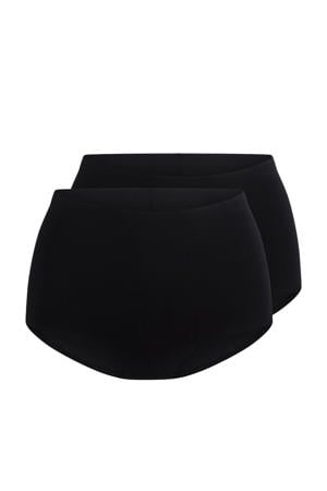 seamless maxislip (set van 2) zwart
