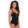 LingaDore seamless high waist corrigerende slip zwart