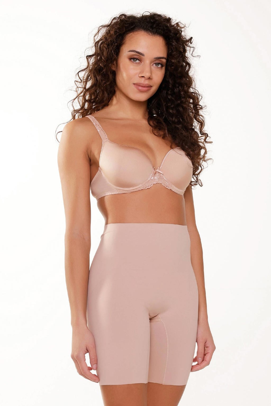 LingaDore seamless cycling short (set van 2) lichtbeige