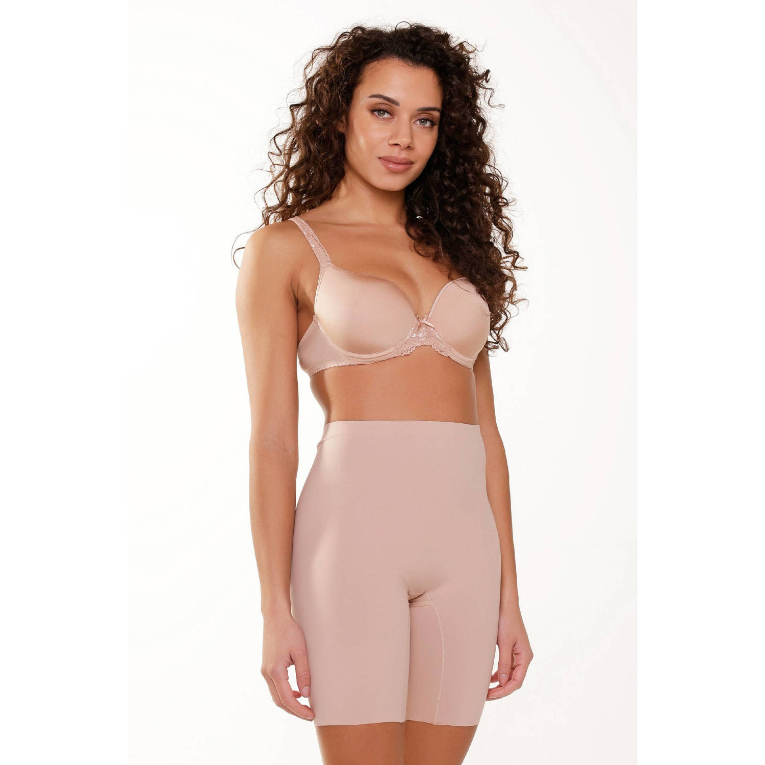LingaDore naadloze short (set van 2) lichtbeige