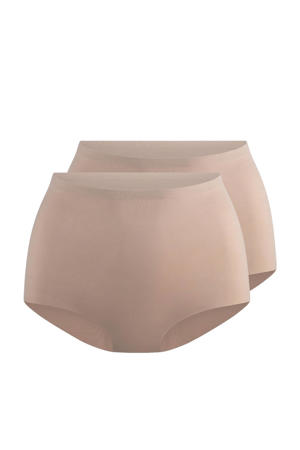 seamless maxislip (set van 2) lichtbeige