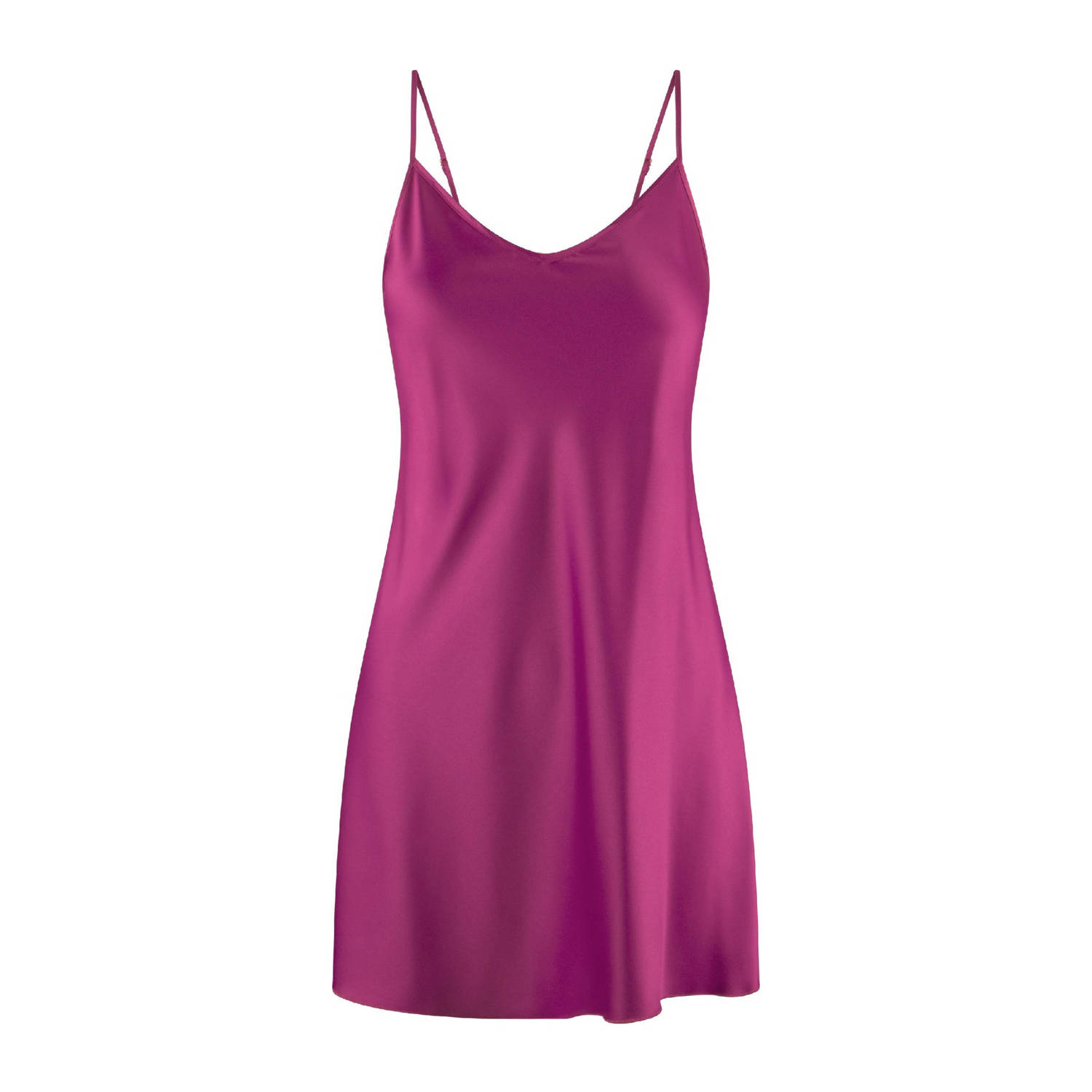 LingaDore satijnen slipdress Daily fuchsia