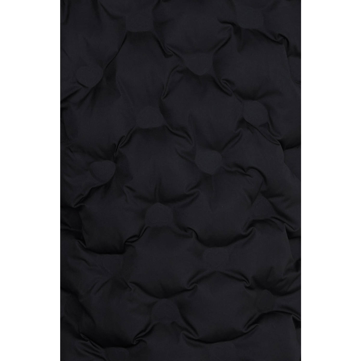 Coolcat Puffer Winterjas Jennifer met 3D Hartjes Zwart