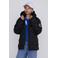 Coolcat Puffer Winterjas Jennifer met 3D Hartjes Zwart