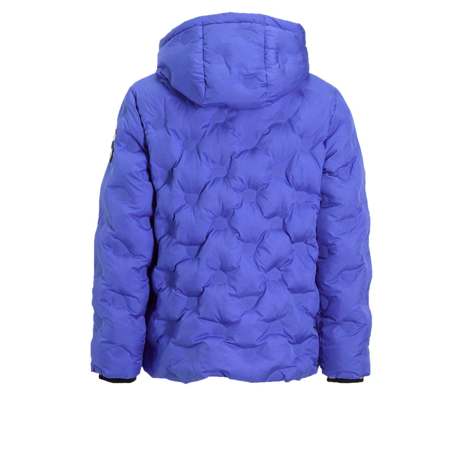 Coolcat Puffer Winterjas Jennifer met 3D Hartjes Paars