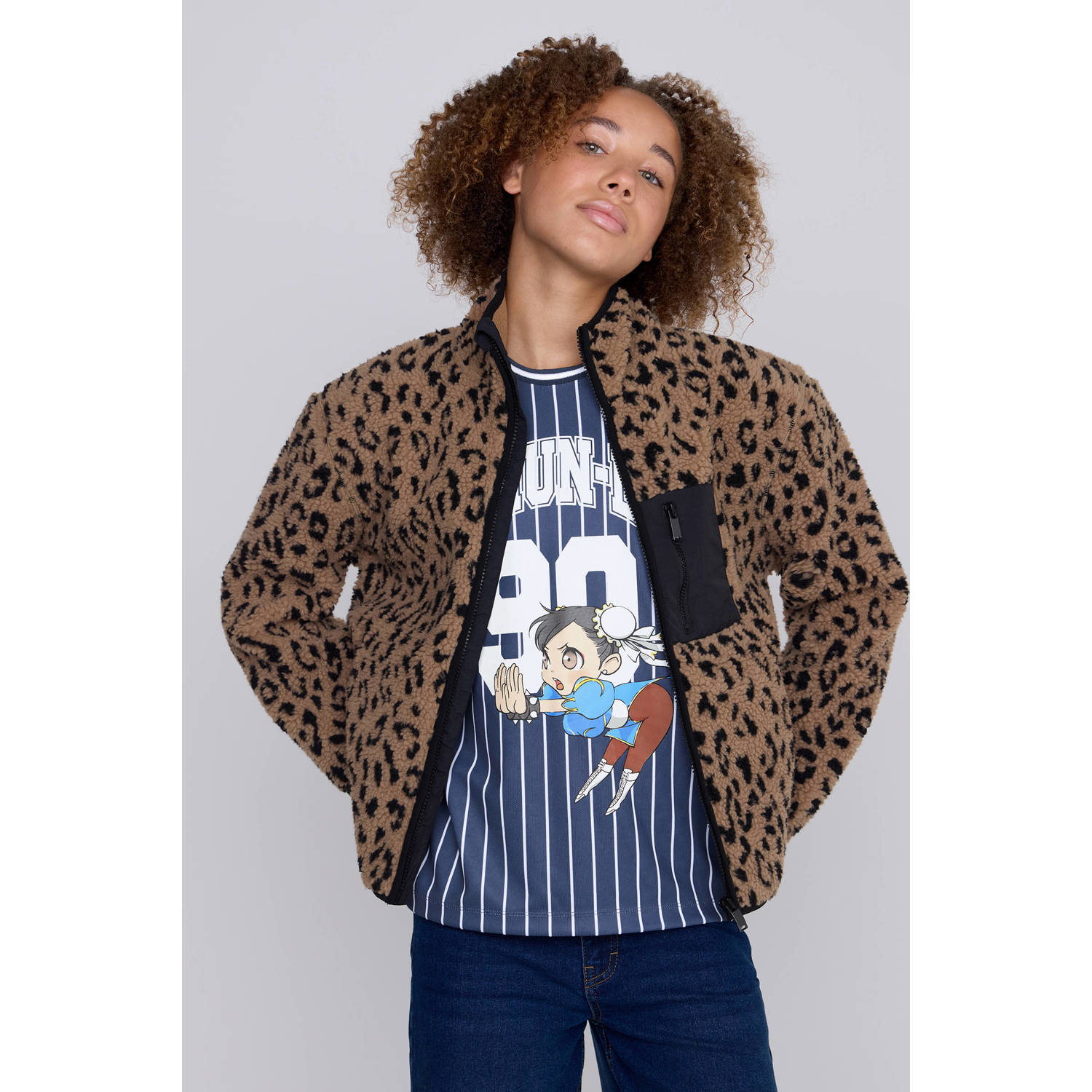 Coolcat Teddy Jas Jenny Luipaard print