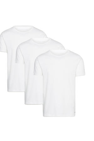 ondershirt (set van 3) wit