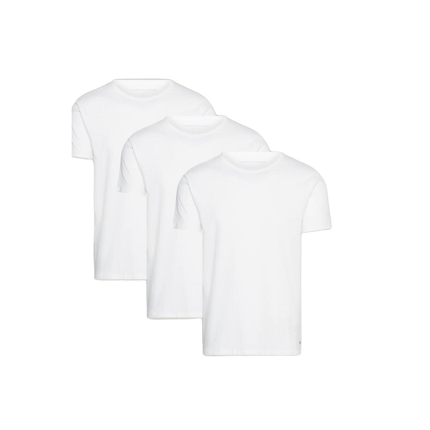 Tommy Hilfiger T-shirt met ronde hals in een set van 3 stuks