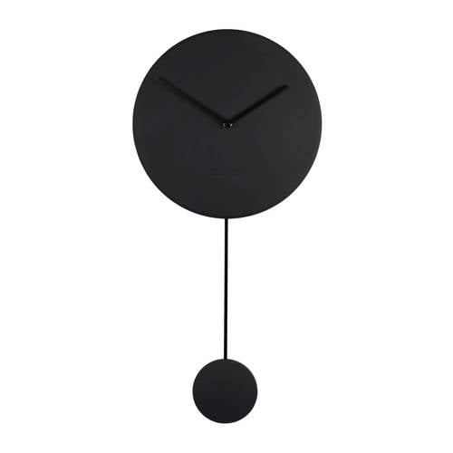 Zuiver klok Minimal (Ø30 cm) - Zwart