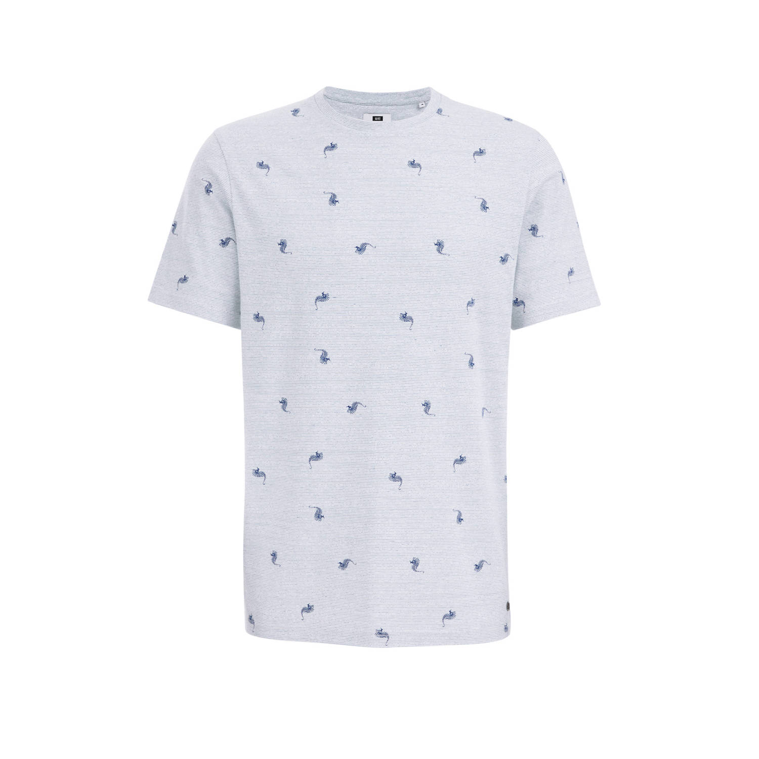 WE Fashion T-shirt met all over print misty wind
