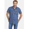 Jan Vanderstorm casual overhemd blauw