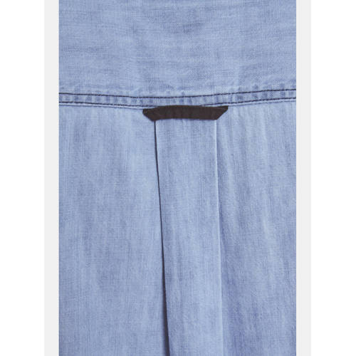 Jan Vanderstorm casual overhemd blauw afbeelding