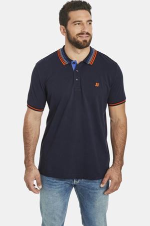 loose polo VOLKBERT Plus Size donkerblauw