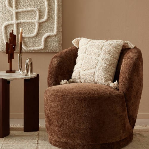 NOUS Living sierkussenhoes Risby (45x45 cm) afbeelding