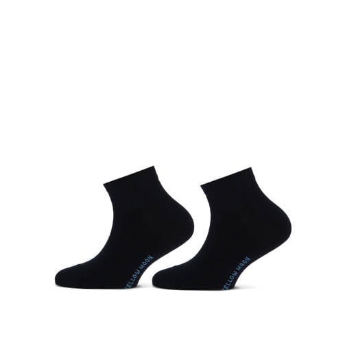 Yellow Moon sneakersokken - set van 2 donkerblauw afbeelding
