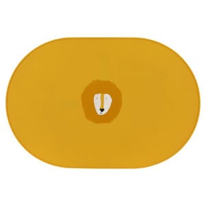 placemat Mr. Lion geel